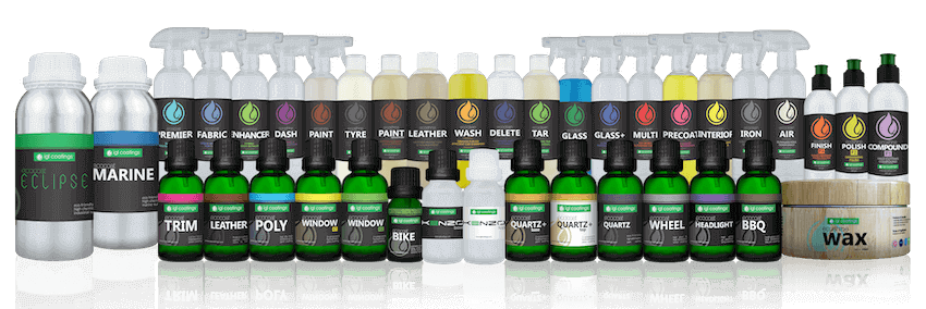 Cleaning & Detailing Product Line-up